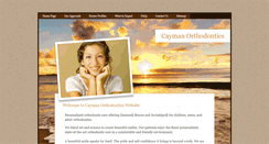 Desktop Screenshot of caymanorthodontics.com